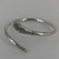 Fancy Snake Bracelet in Silver