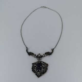 Antique traditional costume necklace from Austria from the 1920s